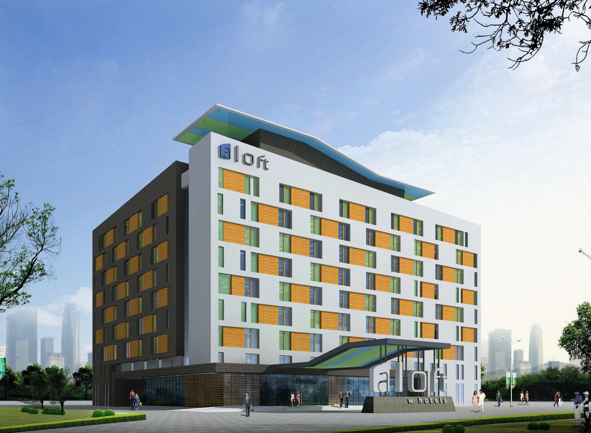 Готель Aloft Yancheng Яньчен Екстер'єр фото